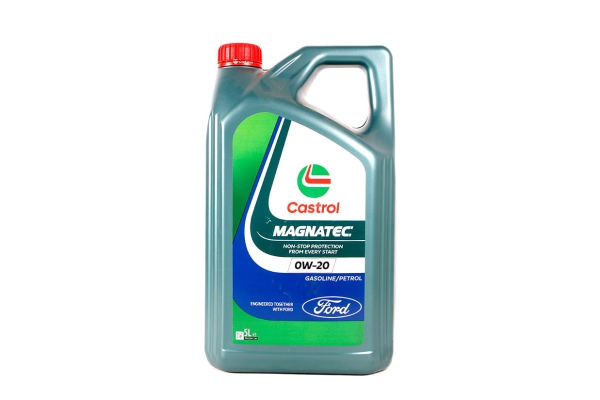Olej silnikowy Castrol Magnatec Ford 0W20 5L (benzyna/hybryda) 15F704
