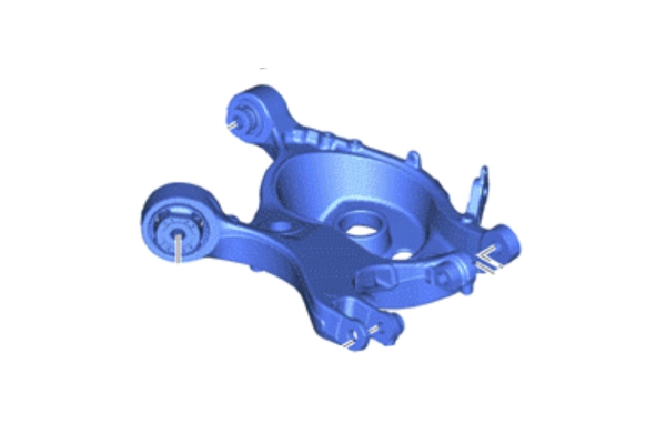 Wahacz tylny pod sprężynę Ford Mondeo Mk5 lewy 2021052 2080504