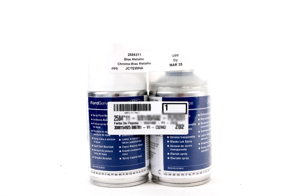Lakier do zaprawek lakierniczych spray Ford Chrome Blue 2584311