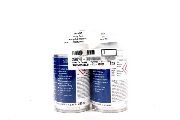 Lakier do zaprawek lakierniczych spray Ford Ruby Red 2590547